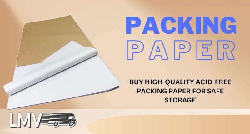 Packing Paper - Ideal for Wrapping & Filling Spaces