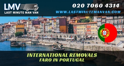 About Last Minute International Removals Service from Faro, Portugal to UK