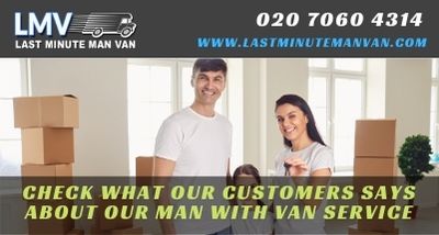 Movers from Last Minute Man Van successfully helped me