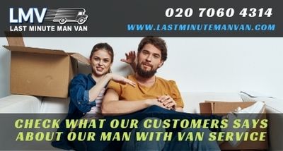 Driver from Last Minute Man Van was amazing