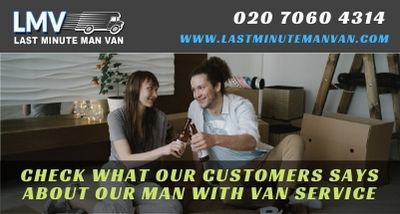 Driver from Last Minute Man Van was amazing
