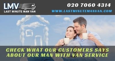 Movers from Last Minute Man Van successfully helped me