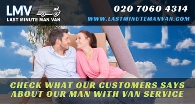 Fantastic service with Last Minute Man Van