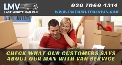 Absolutely amazing service from Last Munute Man Van