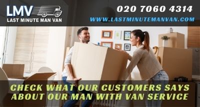 Really helpful bunch from Last Minute Man Van