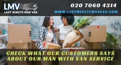 Last Minute Man Van got the moving job done