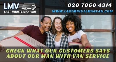 Absolutely amazing service from Last Munute Man Van