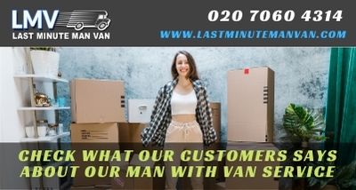 Movers from Last Minute Man Van were an absolute delight