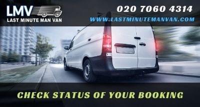 Track your Last Minute Man and Van booking