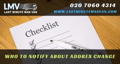 Who to notify when you move?