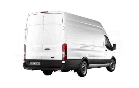 Last Minute Extra Large Van and Man in London - Back View