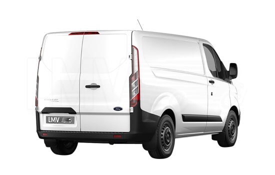 Last Minute Medium Van and Man in London - Back View