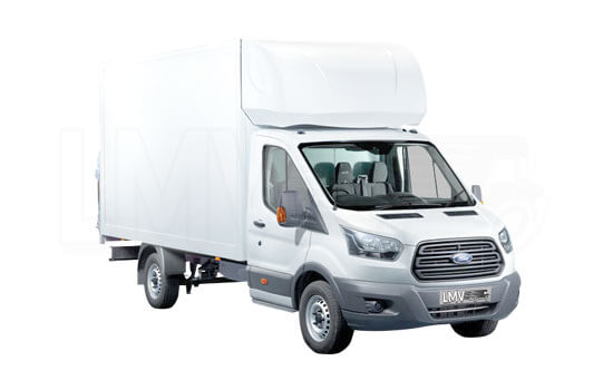 Last Minute Luton Van and Man in London - Front View