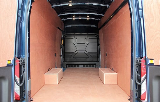 Last Minute Extra Large Van and Man in London - Inside View