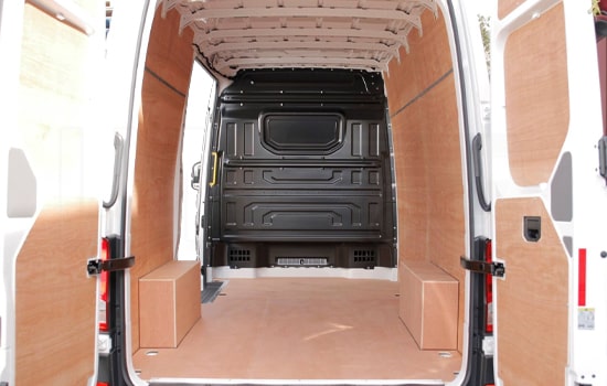 Last Minute Large Van and Man in London - Inside View