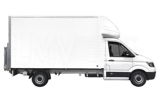 Last Minute Luton Van and Man in London - Side View